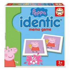 Карточные игры Свинка Пеппа Идентичная памятная игра Educa 16227