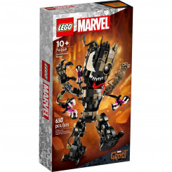 Konstruktsioon komplekt Lego 76249 Groot Venom 630 Tükid, osad Must