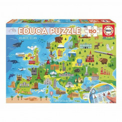 Laste pusle Europe Map Educa (150 шт.)