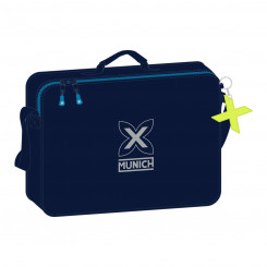 School bag Munich Nautic Navy blue 38 x 28 x 6 cm