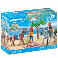 Игровой набор Playmobil 71470 Лошади водопада