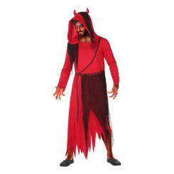 Masquerade costume for adults DISFRAZ DEMONIO ML Red Demon (1 Pieces, parts) (M/L)