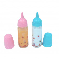 Set of baby bottles Cute Dolls 16.5 x 23.5 x 4 cm 2 Pieces, parts