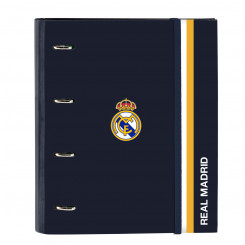 Ring binder Real Madrid CF White 27 x 32 x 3.5 cm