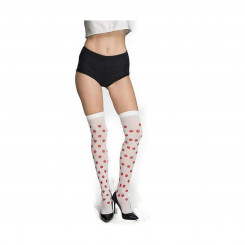 Costume Stockings My Other Me Red Dots Size S
