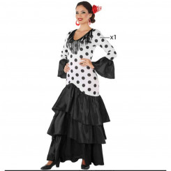 Masquerade Costume for Adults Black Flamenco Dancer Spain
