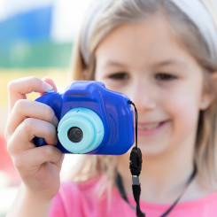Аккумуляторная детская цифровая камера с играми Kiddak InnovaGoods