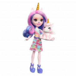Doll Mattel Enchantimals Sunshine Island 15 cm Unicorn with Pet