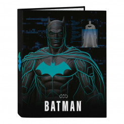 Rõngaskiirköitja Batman Bat-Tech Must A4 (26.5 x 33 x 4 cm)
