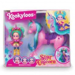 Doll Kookyloos 20.2 x 24.5 x 5.5 cm Unicorn 2 Pieces, parts