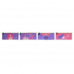 Mark DKD Home Decor Розовый Фиолетовый 23 x 1 x 9 см (4 шт.)