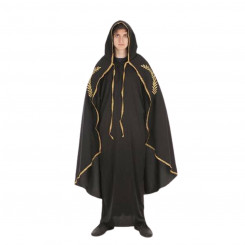 Mantel Maskeraadi kostüüm täiskasvanutele M/L Must Kuldne