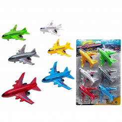 Playset Airplane Multicolored 6 Pieces, parts