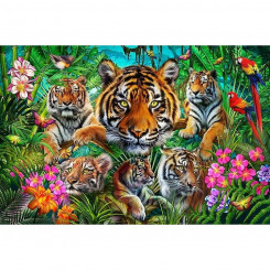 Pusle Educa Tiger jungle 500 Tükid, osad
