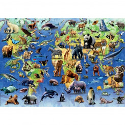 Puzzle Educa Danger of extinction 500 Pieces, parts