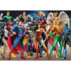 Пазл DC Comics Лига Справедливости 500 Деталей, детали