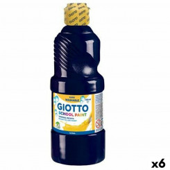 Tempera Giotto   Must 500 ml (6 Ühikut)