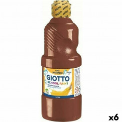 Tempera Giotto   Pruun 500 ml (6 Ühikut)