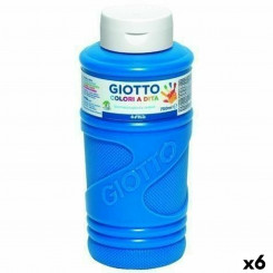 Näpuvärv Giotto Sinine 750 ml (6 Ühikut)