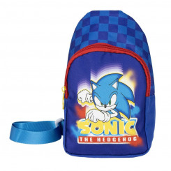 Children's backpack Sonic Blue 13 x 23 x 7 cm