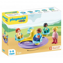 Playset Playmobil 1.2.3 Carousel 5 Pieces