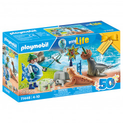 Игровой набор Playmobil Водолей 39 предметов, детали