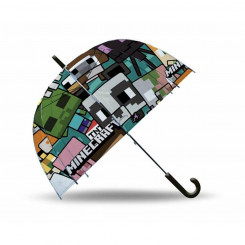 Umbrella Minecraft Plastic mass 46 cm Children