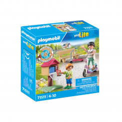 Playset Playmobil Color Mootorratas 25 Tükid, osad