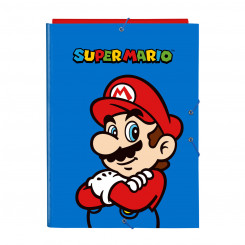 Kaust Super Mario Play Sinine Punane A4