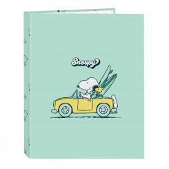 Папка-регистратор Snoopy Groovy Green A4 26,5 x 33 x 4 см