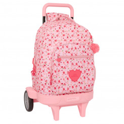 Школьная сумка на колесиках Vicky Martín Berrocal Цветущий розовый 33 X 45 X 22 см