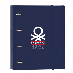 Папка-регистратор Benetton Varsity Grey Sea blue 27 x 32 x 3,5 см