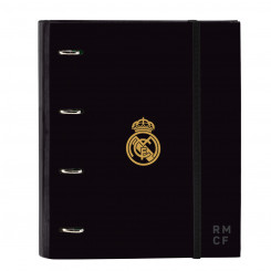 Папка с кольцами Real Madrid CF Черный 27 x 32 x 3,5 см