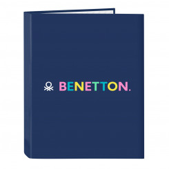 Папка-регистратор Benetton Cool Sea blue A4 26,5 x 33 x 4 см