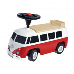 Kolmratas Smoby Volkswagen Van Must Punane