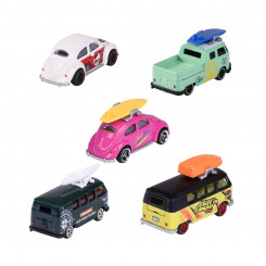 Sõidukite Mängukomplekt Majorette Volkswagen Originals (5 Tükid)