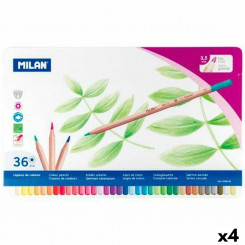 Colored pencils Milan Multicolor (4 Units)