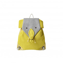 Рюкзак школьный Crochets Желтый 34 х 40 х 4 см Koala