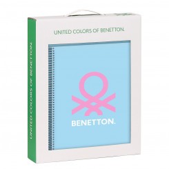 Набор канцелярских товаров Benetton Spring Celeste 2 шт, детали