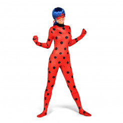 Masquerade Costume for Adults My Other Me Multicolor LadyBug (7 Pieces, Parts)