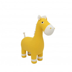 Мягкая игрушка крючком AMIGURUMIS MAXI Желтая Лошадь 94 х 90 х 33 см