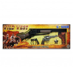 Western style weapon set Gonher 498/0 77 x 23 x 5 cm (77 x 23 x 5 cm)
