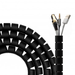 Cable organizer Aisens A151-0605 Black Plastic