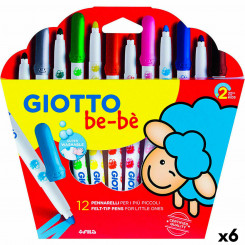 Набор фломастеров Giotto BE-BÉ Multicolor (6 шт.)