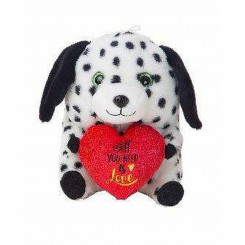 Soft toy Creaciones Llopis Dog Heart 35 cm Dalmatian dog
