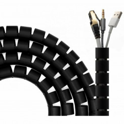 Cable organizer Aisens A151-0604 Black Plastic