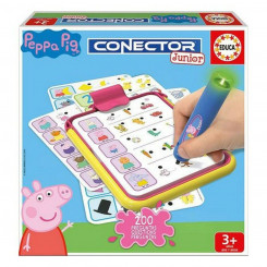 Развивающая игра три в одном Conector Junior Peppa Pig Educa 16230 Multicolor (1 шт., детали)
