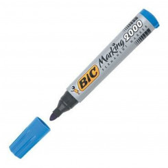 Перманентный маркер Bic 8209143 Синий