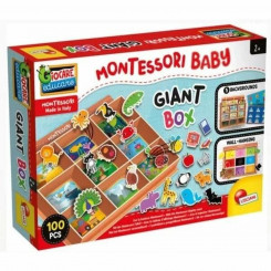 Развивающая игра три в одном Lisciani Giochi Montessori Baby Giant Box