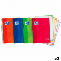Set of workbooks Oxford Multicolor A4+ 120 Sheets (3 Units)